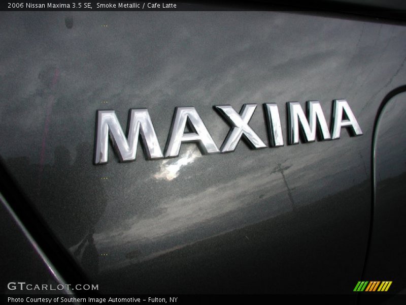 Smoke Metallic / Cafe Latte 2006 Nissan Maxima 3.5 SE