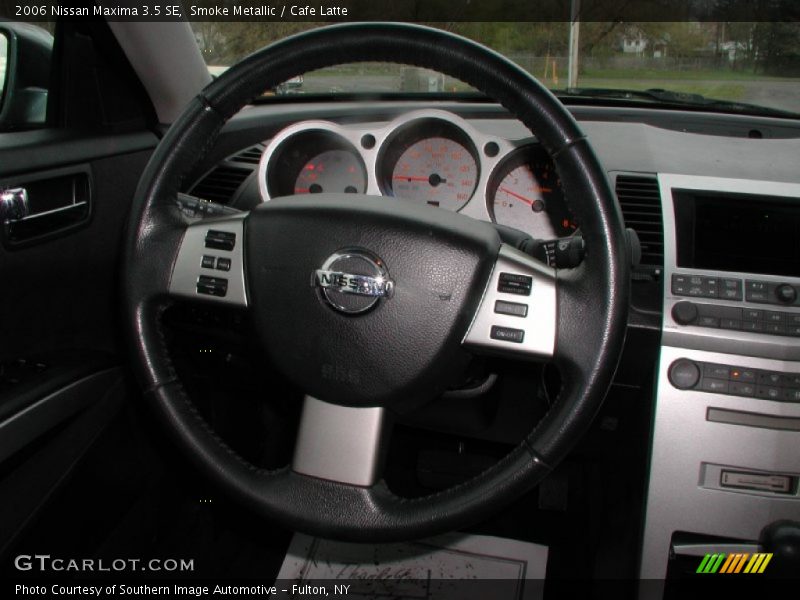 Smoke Metallic / Cafe Latte 2006 Nissan Maxima 3.5 SE