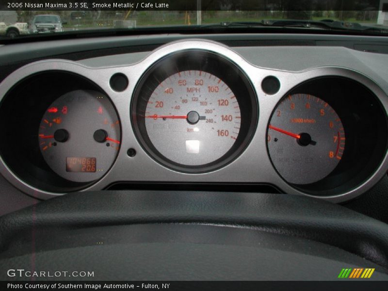 Smoke Metallic / Cafe Latte 2006 Nissan Maxima 3.5 SE