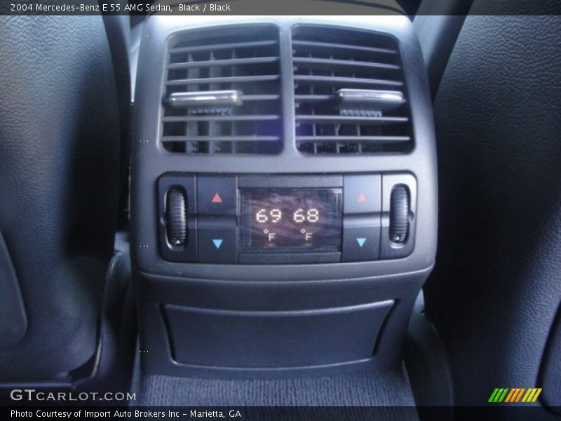 Black / Black 2004 Mercedes-Benz E 55 AMG Sedan