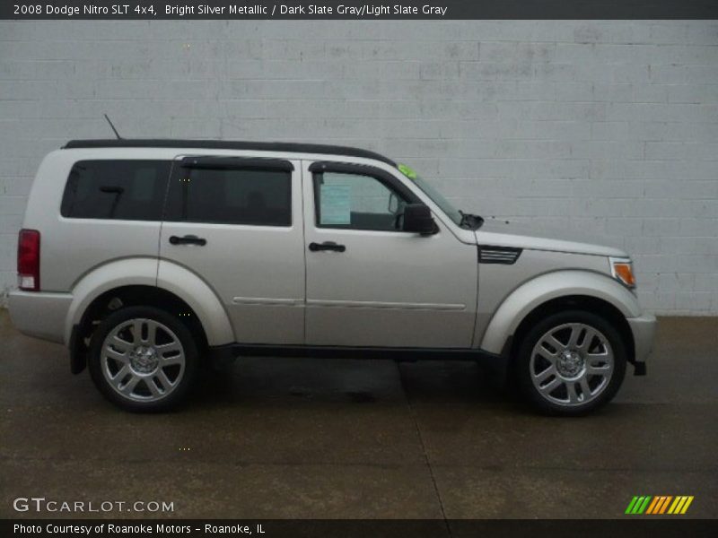 Bright Silver Metallic / Dark Slate Gray/Light Slate Gray 2008 Dodge Nitro SLT 4x4