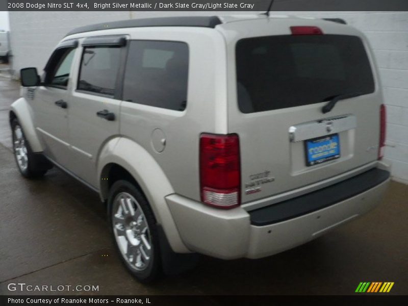 Bright Silver Metallic / Dark Slate Gray/Light Slate Gray 2008 Dodge Nitro SLT 4x4