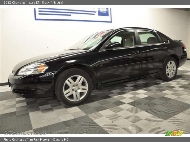 Black / Neutral 2012 Chevrolet Impala LT