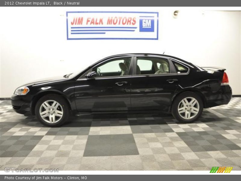 Black / Neutral 2012 Chevrolet Impala LT