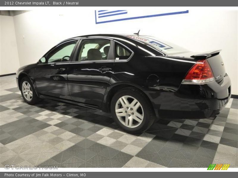 Black / Neutral 2012 Chevrolet Impala LT
