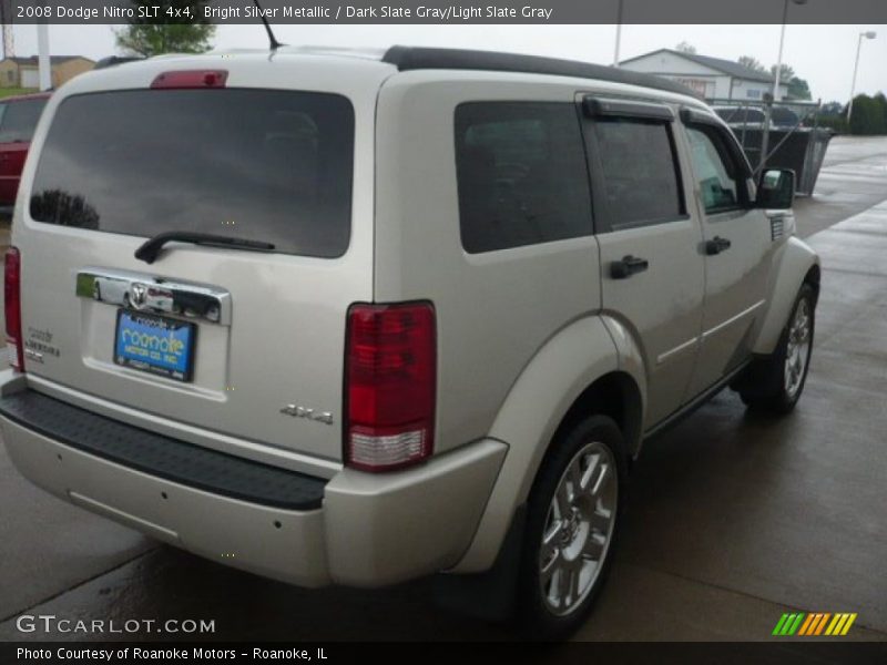 Bright Silver Metallic / Dark Slate Gray/Light Slate Gray 2008 Dodge Nitro SLT 4x4