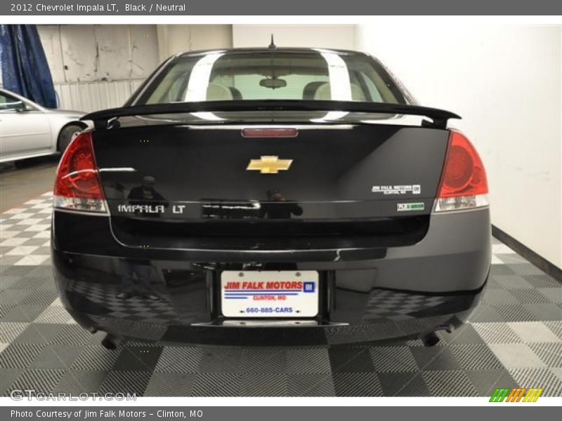Black / Neutral 2012 Chevrolet Impala LT