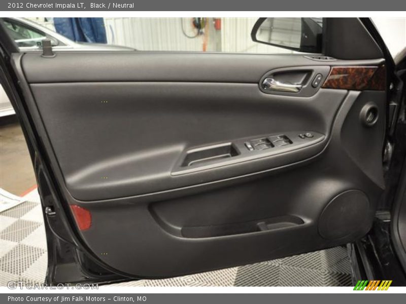 Black / Neutral 2012 Chevrolet Impala LT
