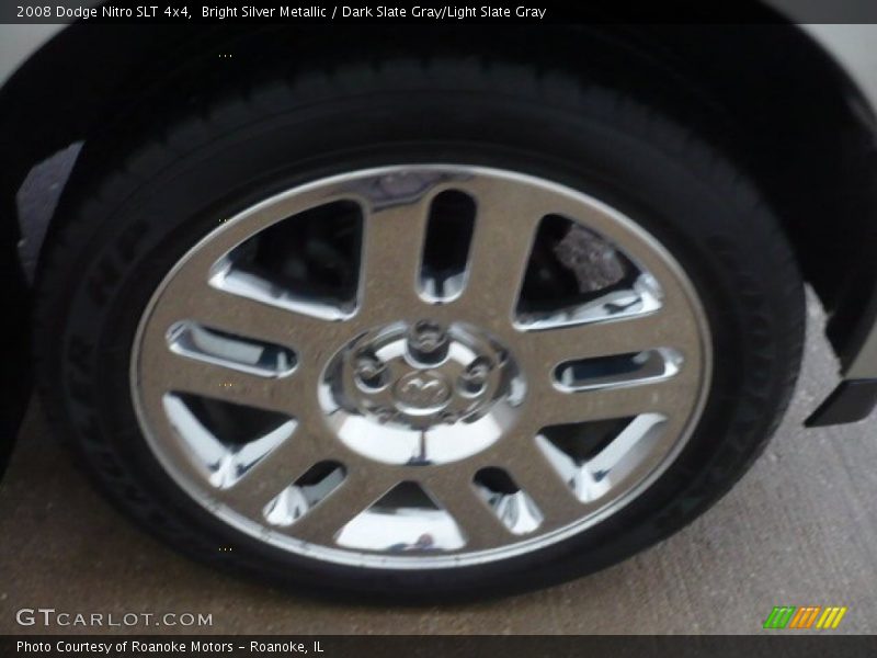 Bright Silver Metallic / Dark Slate Gray/Light Slate Gray 2008 Dodge Nitro SLT 4x4