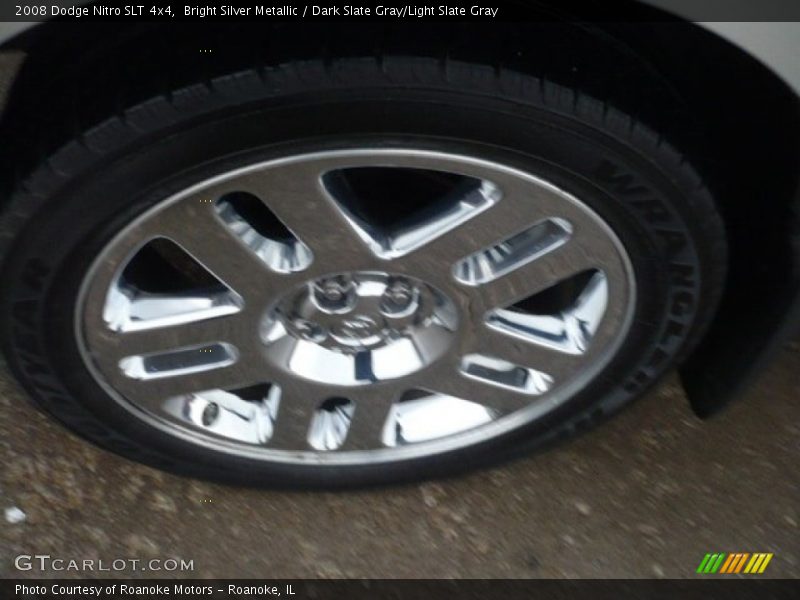 Bright Silver Metallic / Dark Slate Gray/Light Slate Gray 2008 Dodge Nitro SLT 4x4
