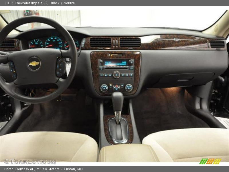 Black / Neutral 2012 Chevrolet Impala LT