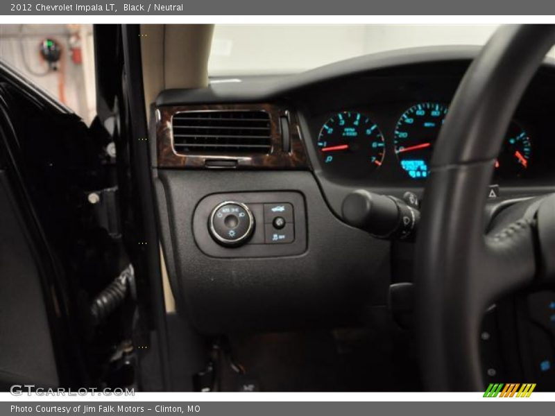Black / Neutral 2012 Chevrolet Impala LT