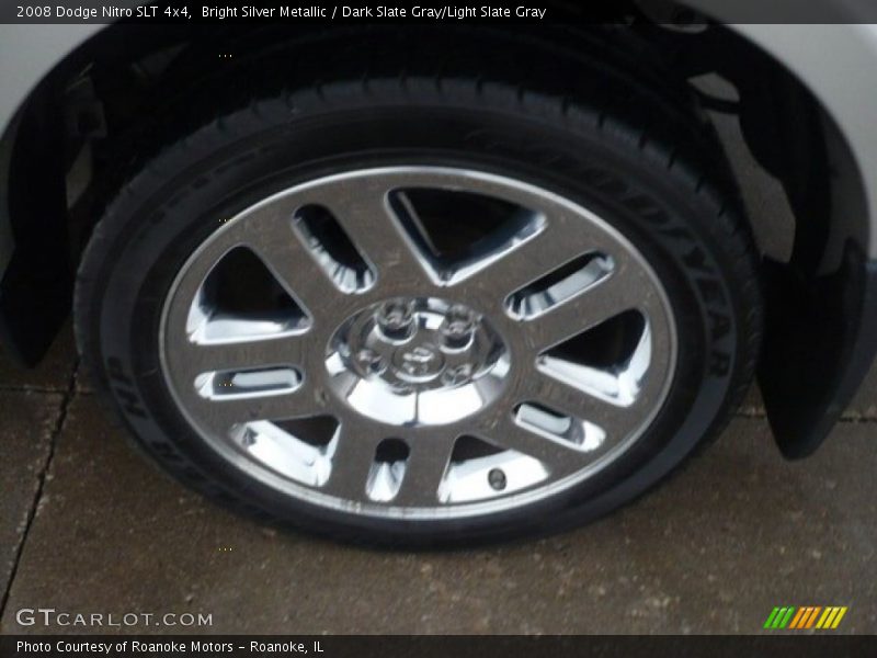 Bright Silver Metallic / Dark Slate Gray/Light Slate Gray 2008 Dodge Nitro SLT 4x4