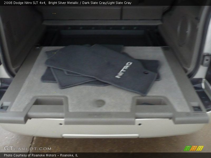Bright Silver Metallic / Dark Slate Gray/Light Slate Gray 2008 Dodge Nitro SLT 4x4