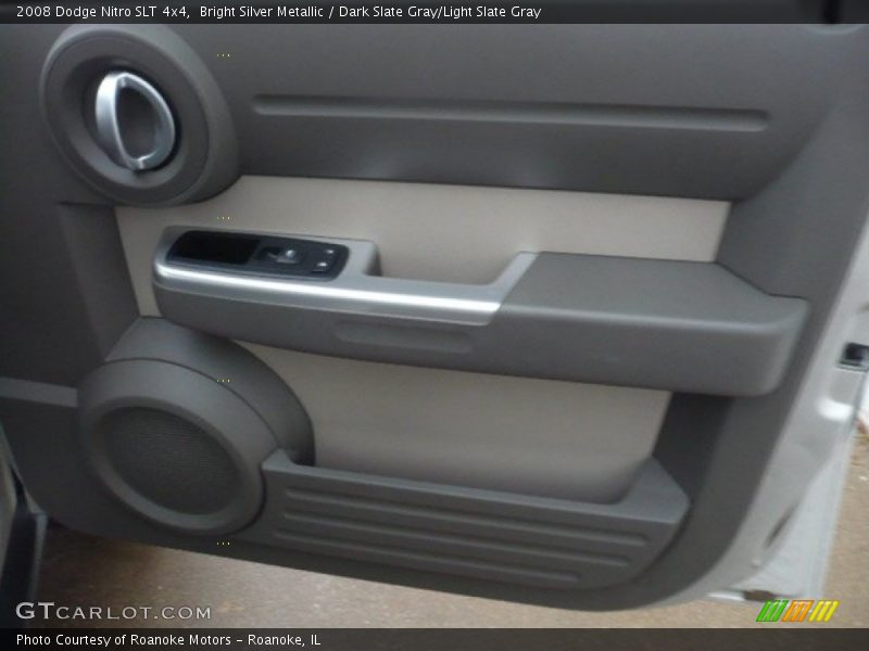 Bright Silver Metallic / Dark Slate Gray/Light Slate Gray 2008 Dodge Nitro SLT 4x4