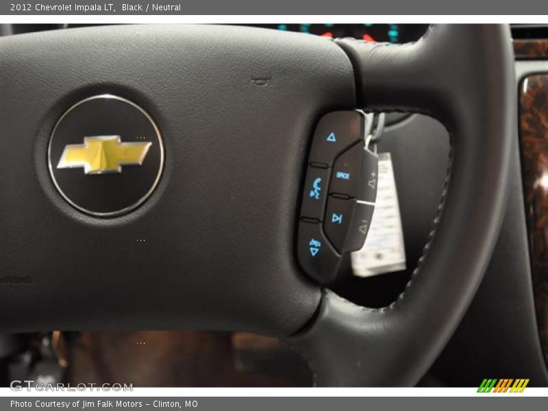 Black / Neutral 2012 Chevrolet Impala LT