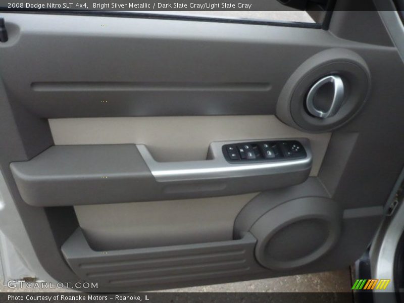 Bright Silver Metallic / Dark Slate Gray/Light Slate Gray 2008 Dodge Nitro SLT 4x4