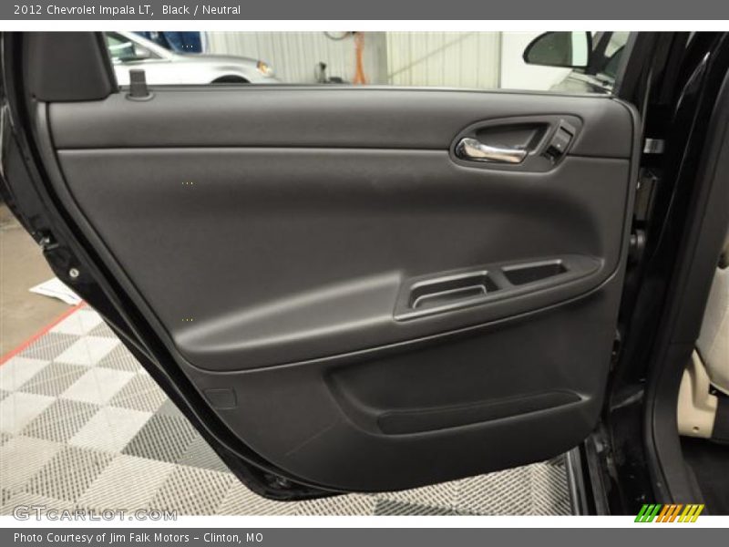Black / Neutral 2012 Chevrolet Impala LT