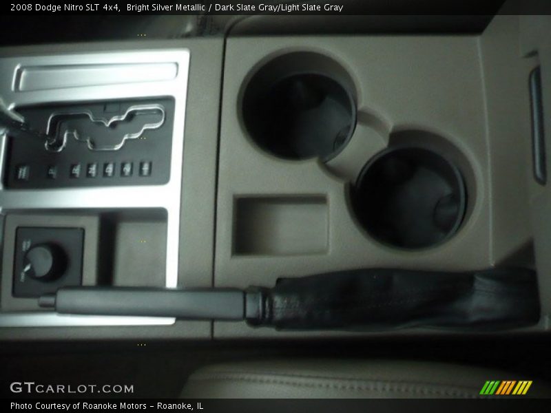 Bright Silver Metallic / Dark Slate Gray/Light Slate Gray 2008 Dodge Nitro SLT 4x4