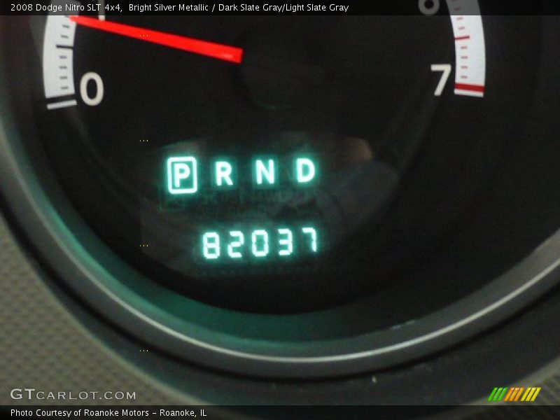 Bright Silver Metallic / Dark Slate Gray/Light Slate Gray 2008 Dodge Nitro SLT 4x4