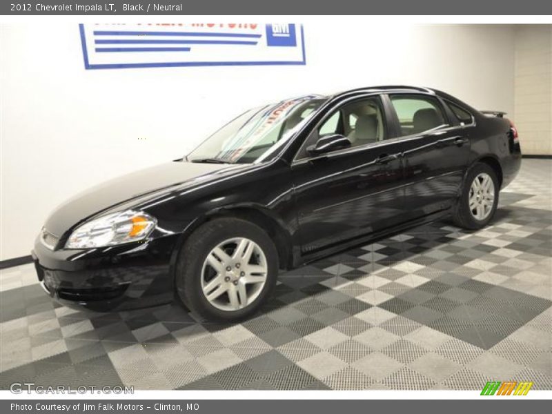 Black / Neutral 2012 Chevrolet Impala LT