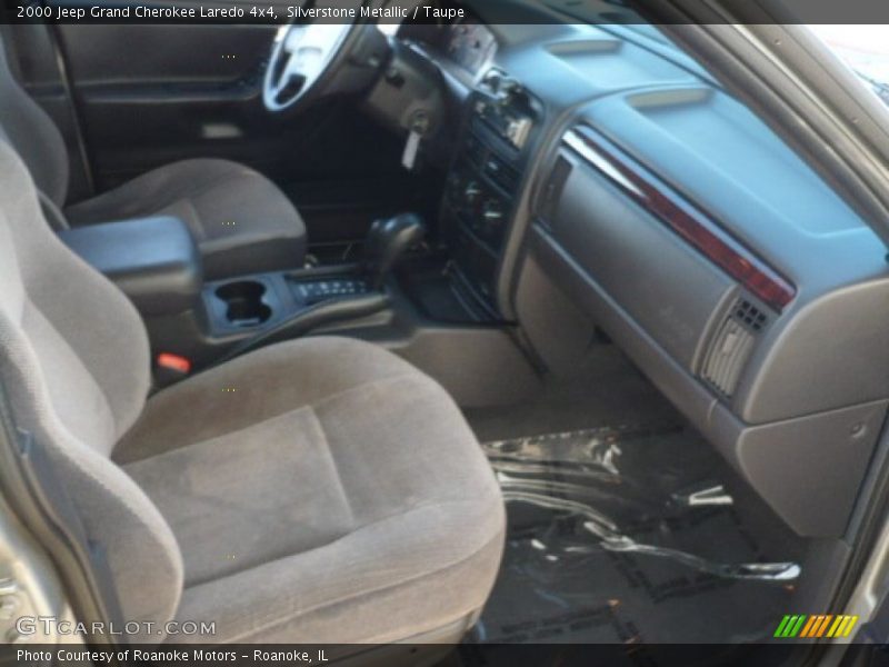 Silverstone Metallic / Taupe 2000 Jeep Grand Cherokee Laredo 4x4