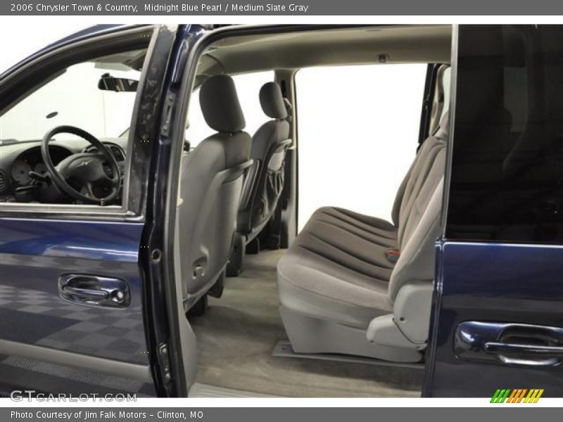 Midnight Blue Pearl / Medium Slate Gray 2006 Chrysler Town & Country