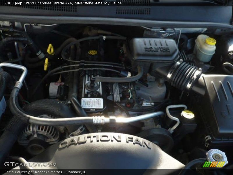 Silverstone Metallic / Taupe 2000 Jeep Grand Cherokee Laredo 4x4