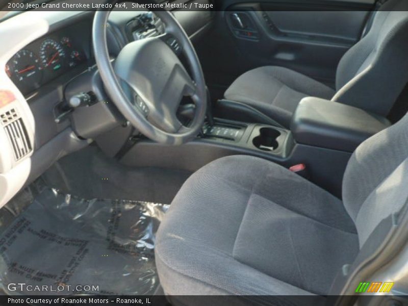 Silverstone Metallic / Taupe 2000 Jeep Grand Cherokee Laredo 4x4