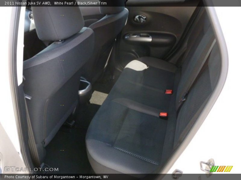 White Pearl / Black/Silver Trim 2011 Nissan Juke SV AWD