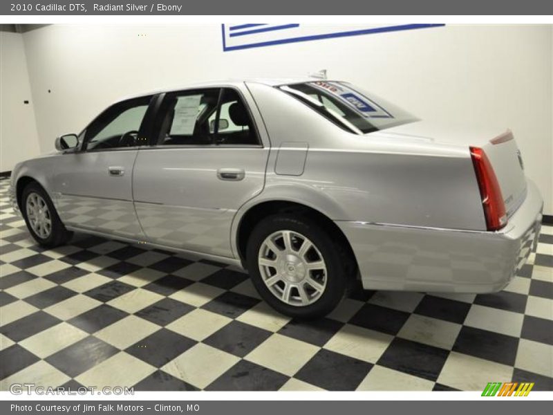 Radiant Silver / Ebony 2010 Cadillac DTS