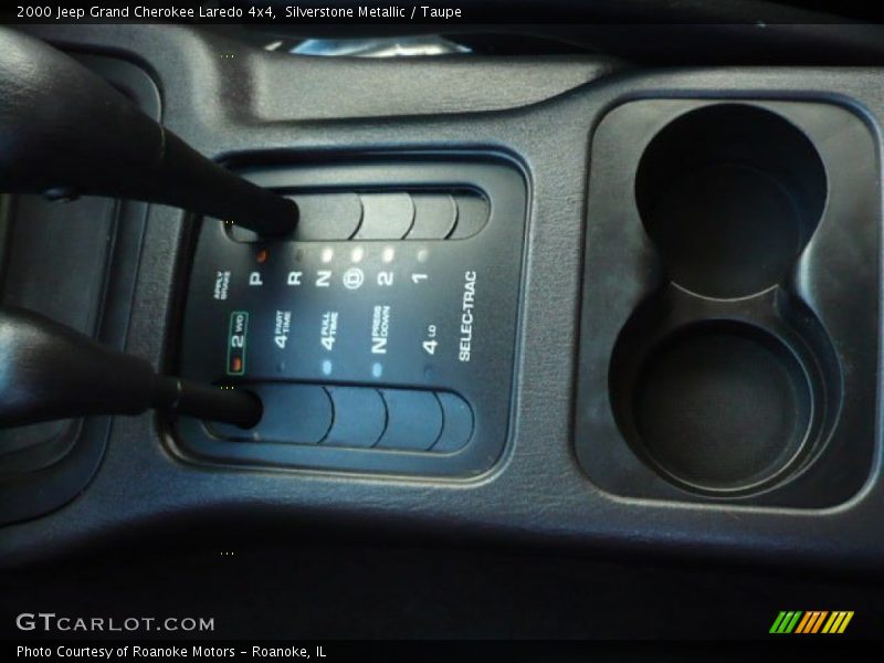Silverstone Metallic / Taupe 2000 Jeep Grand Cherokee Laredo 4x4