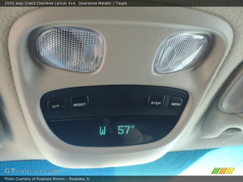 Silverstone Metallic / Taupe 2000 Jeep Grand Cherokee Laredo 4x4