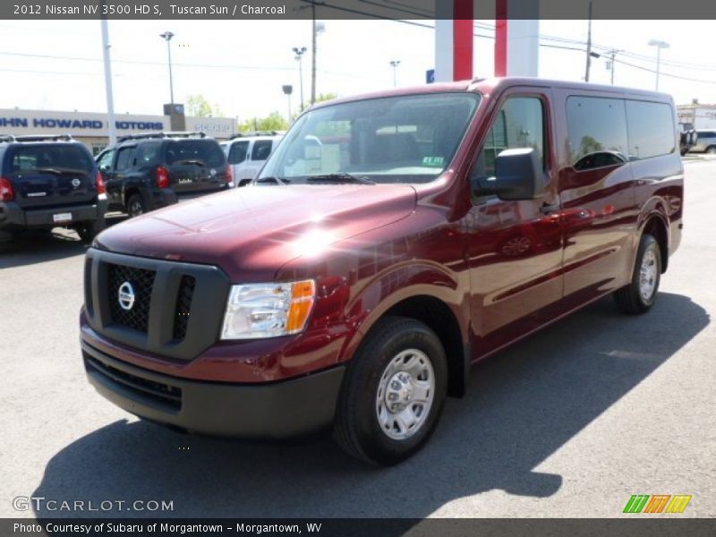 Tuscan Sun / Charcoal 2012 Nissan NV 3500 HD S