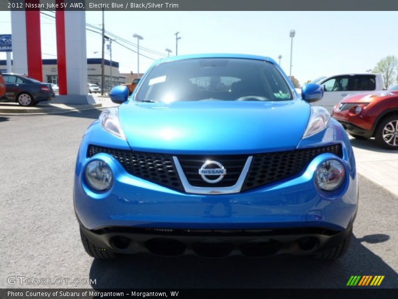 Electric Blue / Black/Silver Trim 2012 Nissan Juke SV AWD