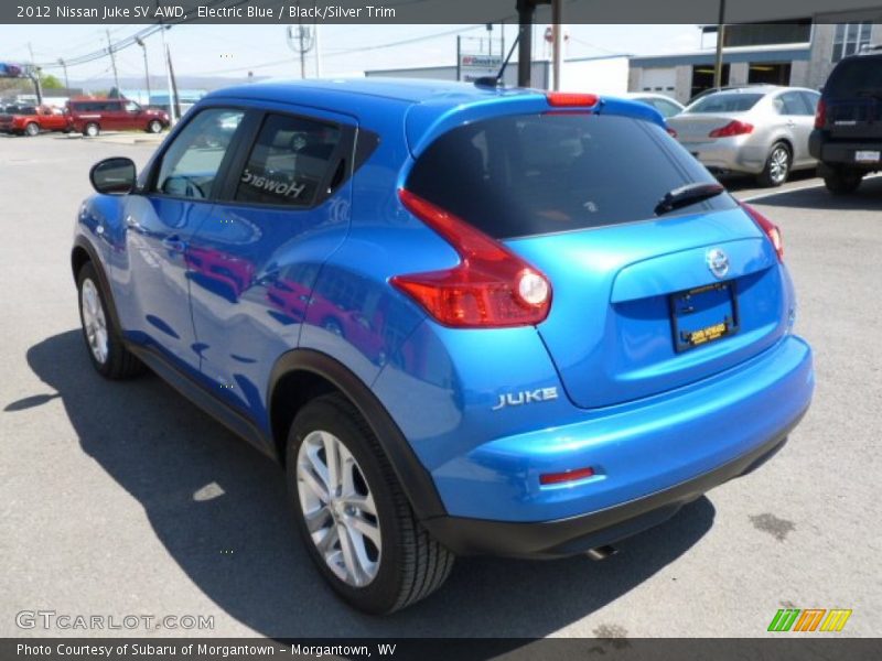 Electric Blue / Black/Silver Trim 2012 Nissan Juke SV AWD