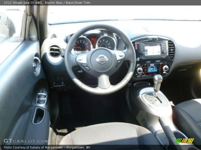 Electric Blue / Black/Silver Trim 2012 Nissan Juke SV AWD