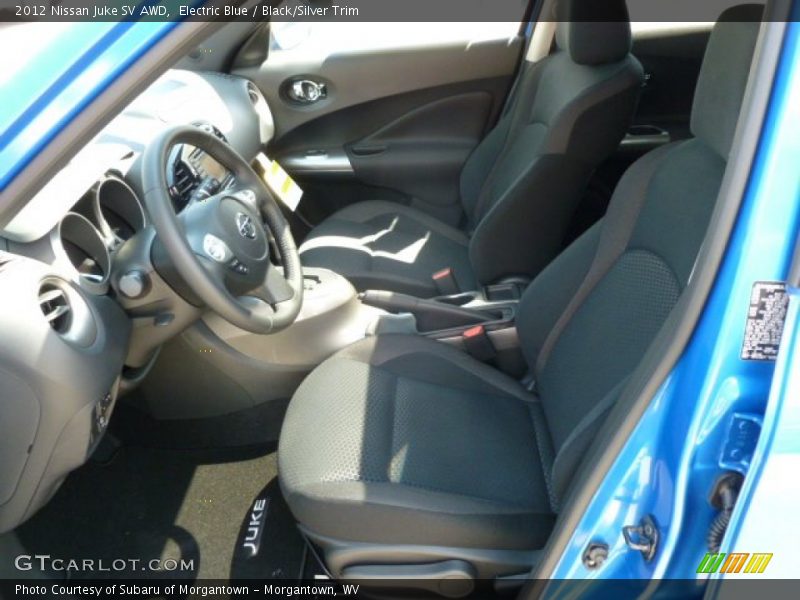 Electric Blue / Black/Silver Trim 2012 Nissan Juke SV AWD