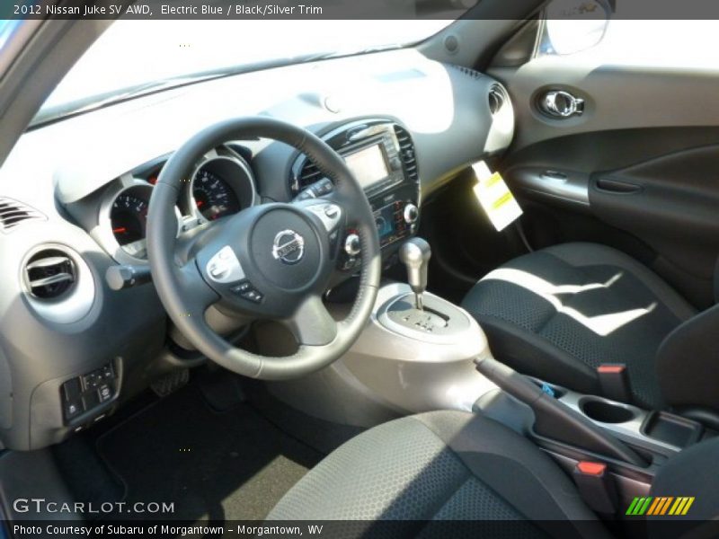 Electric Blue / Black/Silver Trim 2012 Nissan Juke SV AWD