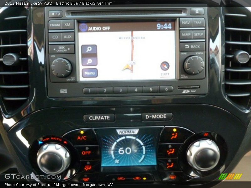 Electric Blue / Black/Silver Trim 2012 Nissan Juke SV AWD