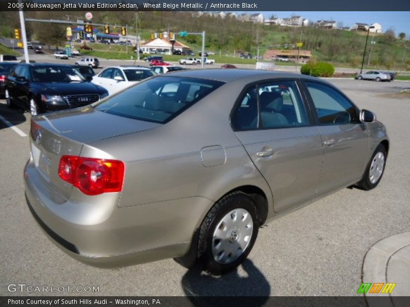 Wheat Beige Metallic / Anthracite Black 2006 Volkswagen Jetta Value Edition Sedan