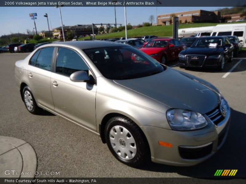 Wheat Beige Metallic / Anthracite Black 2006 Volkswagen Jetta Value Edition Sedan