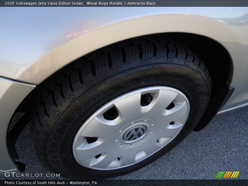 Wheat Beige Metallic / Anthracite Black 2006 Volkswagen Jetta Value Edition Sedan
