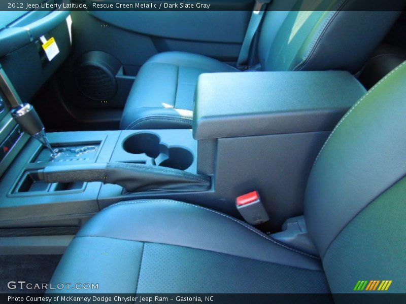 Rescue Green Metallic / Dark Slate Gray 2012 Jeep Liberty Latitude