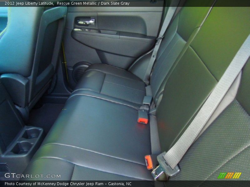 Rescue Green Metallic / Dark Slate Gray 2012 Jeep Liberty Latitude