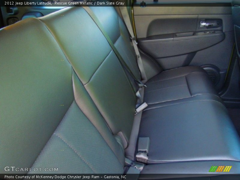 Rescue Green Metallic / Dark Slate Gray 2012 Jeep Liberty Latitude