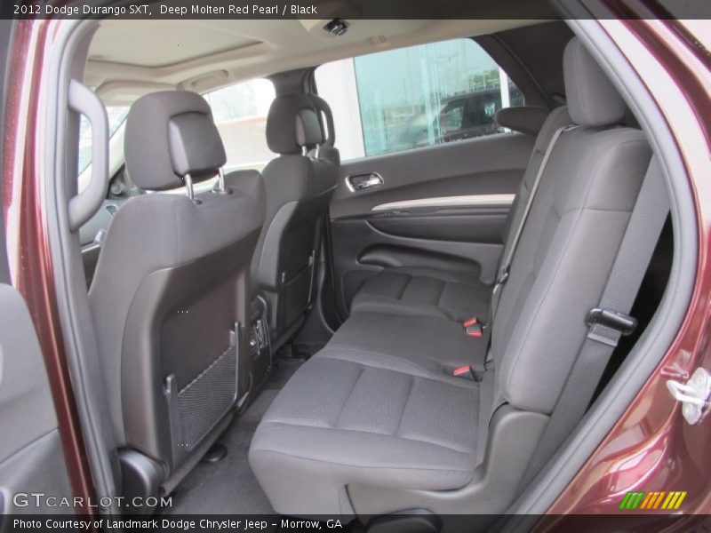 Deep Molten Red Pearl / Black 2012 Dodge Durango SXT
