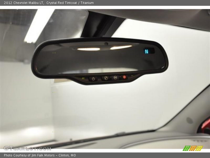 Crystal Red Tintcoat / Titanium 2012 Chevrolet Malibu LT