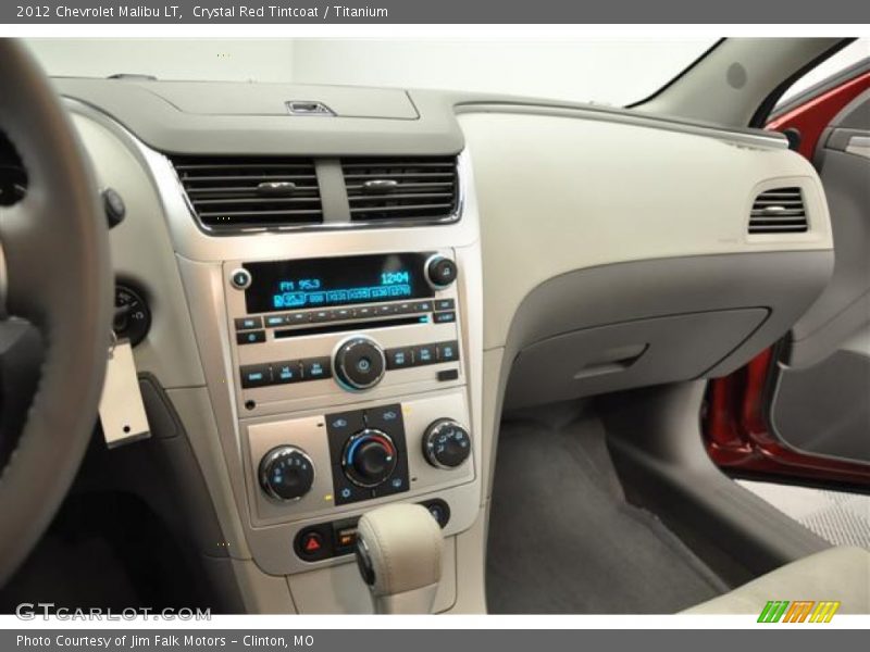 Crystal Red Tintcoat / Titanium 2012 Chevrolet Malibu LT