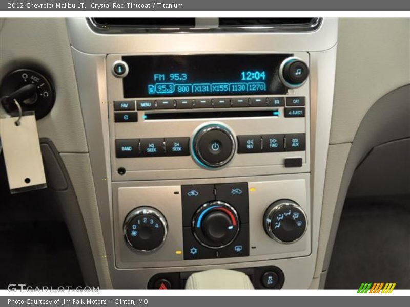 Crystal Red Tintcoat / Titanium 2012 Chevrolet Malibu LT